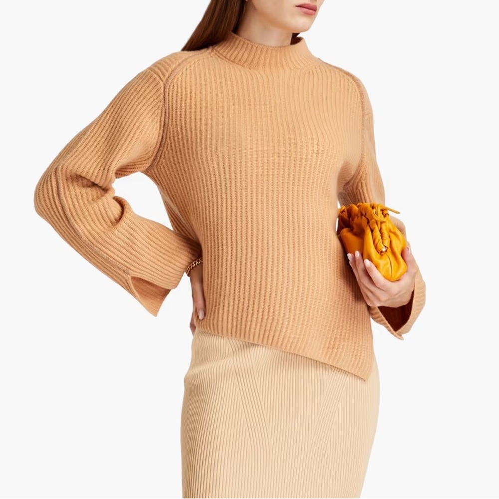 Jonathan Simkhai Recycled Cashmere Aliana Turtleneck